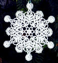 lace snowflake motif
