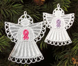 Awareness Support Ribbon Angels