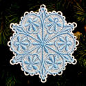 freestanding lace snowflake