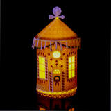 fsl gingerbread house candle wrap