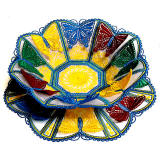 3D Butterfly Bowl & Doily with Organza