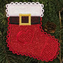Santa's Belt Ornament