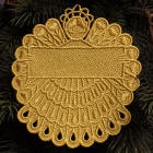 freestanding lace angel