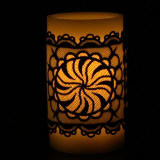 peppermint candle wrap