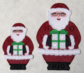 Santa Claus Ornament Freestanding Lace