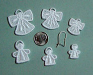 freestanding lace angel jewelry