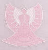 shadow applique wing-needle angel
