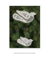 lace dove ornament